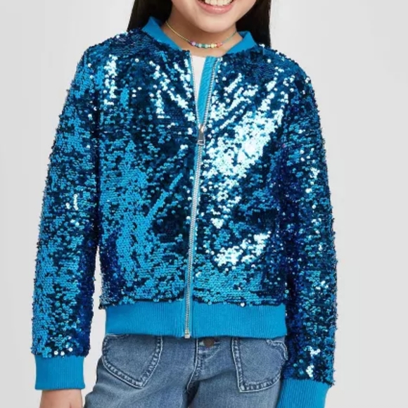 jojo siwa flip sequin jacket